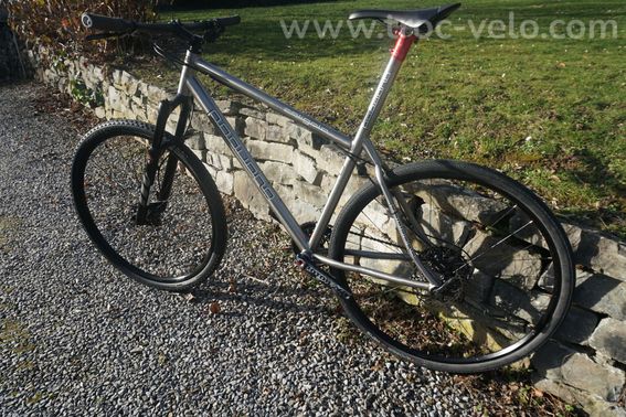 Gravel,titane cintre plat, Paduano, taille L - 4
