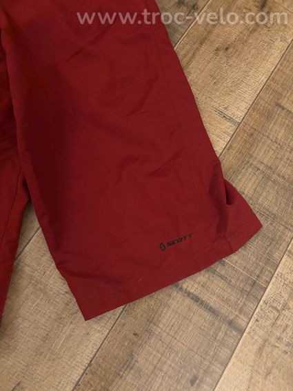 Shorts mixte SCOTT W’S TRAIL VERTIC W/PAD MERLOT RED TAILLE S - 6