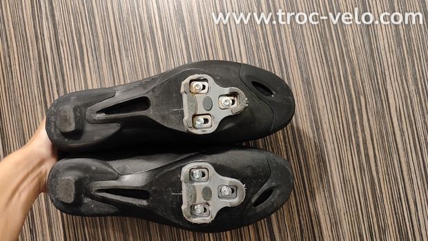 Chaussures vélo route Van Rysel NCR noires T44 - 3