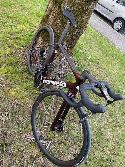 Cervélo R5 oxblood sram red taille 54