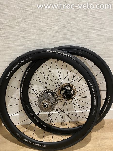 Roues Shimano Dura Ace C Shimano Troc V Lo