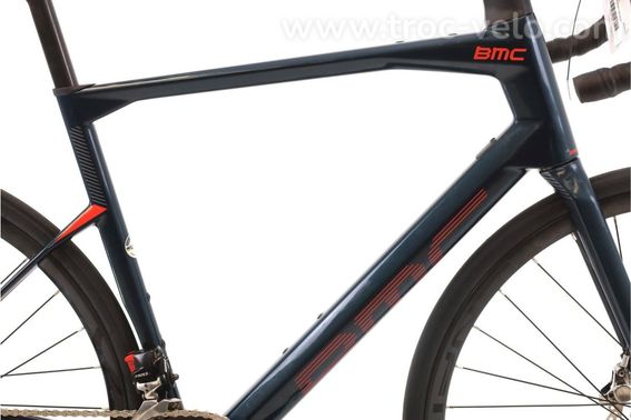 Produit Reconditionne    Bmc Roadmachine 01 Two Axs 11v    Bleu   Velo De Route   Tres Bon Etat - 2
