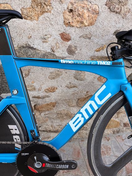 BMC Timemachine TM02 carbone – Vélo CLM / Triathlon – M - 9