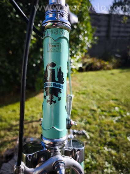 Bianchi cadre Rekord 74 Campagnolo Valentino  - 6