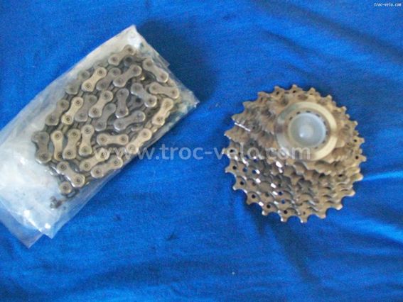 Vds Ensemble Shimano Chaine + Cassettes Ultegra 6700