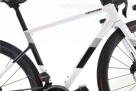 Produit Reconditionne    Cannondale Supersix Evo Axs 12v    Blanc   Velo De Route   Tres Bon Etat - 2