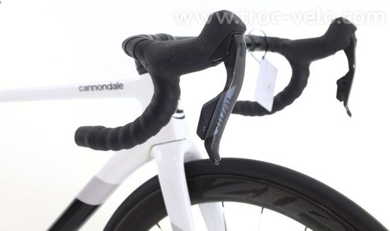 Produit Reconditionne    Cannondale Supersix Evo Axs 12v    Blanc   Velo De Route   Tres Bon Etat - 6