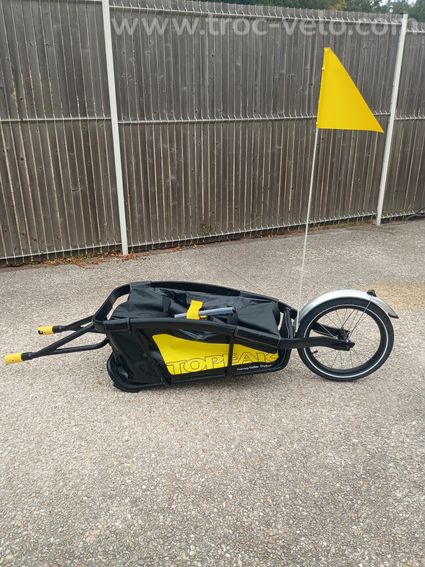 Remorque vélo Topeak avec sac  - 3