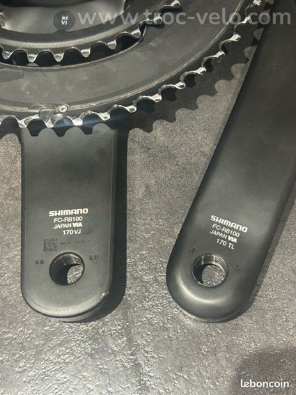 Pédalier Shimano Ultegra 12 vitesse 52/36 - manivelles 170mm - 2