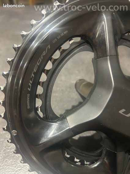 Pédalier Shimano Ultegra 12 vitesse 52/36 - manivelles 170mm - 3
