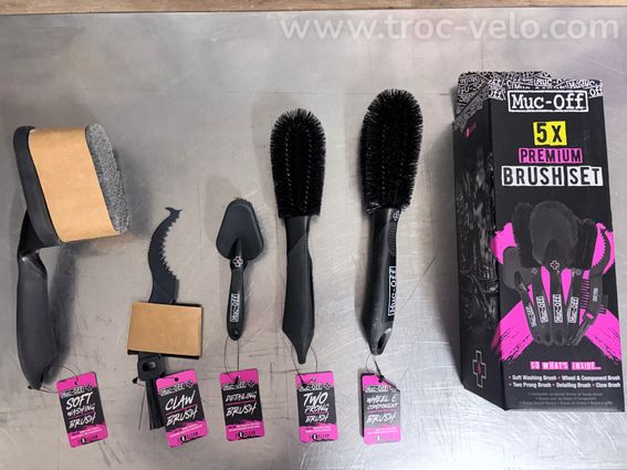 Kit brosses de nettoyage vélo neuf