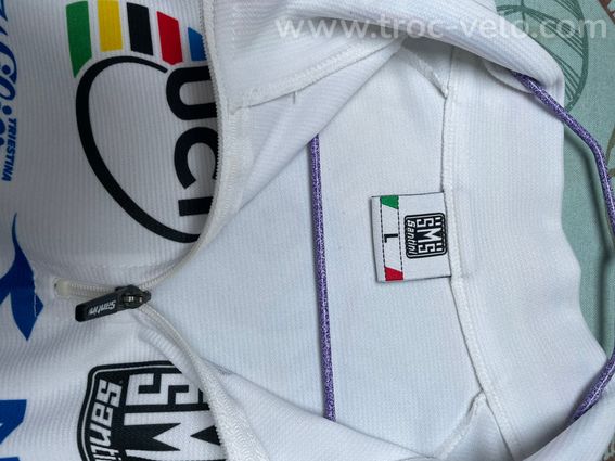 Maillot santini lampré réplica champion du monde - 3