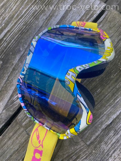 Masque VTT  Pullin Kenny  Avec masque iridium bleu  - 2