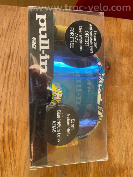 Masque VTT  Pullin Kenny  Avec masque iridium bleu  - 5