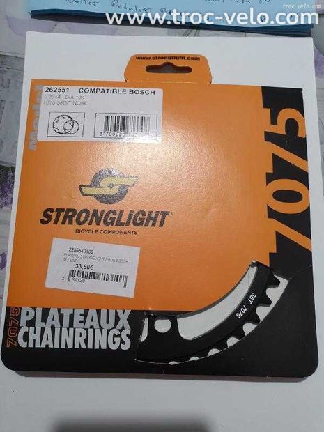 Plateau stronglight compatible bosch 38d - 1