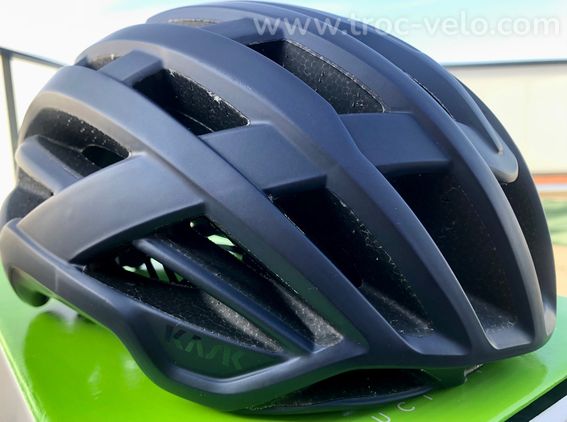 🔵 Casque Route KASK VALEGRO WG11 Marine mât
