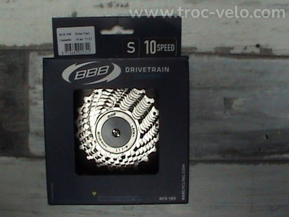 Cassette BBB 10 vitesses adaptable Shimano 11x21 neuve  - 2