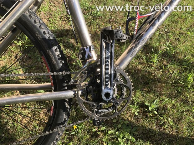 VTT TITUS FCR Exogrid Mountain, 26" (2006), Titane/carbone - 6