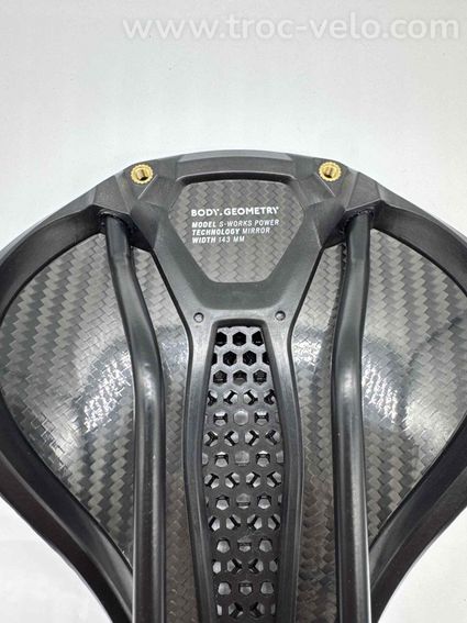 Selle Specialized Power Sworks Mirror Rail Titane 143 - 2
