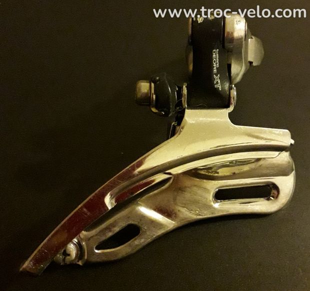 Dérailleur Shimano XT deore M737 a collier de 28.6mm en Tbé - 1