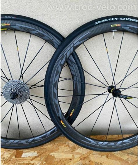 2 roues carbone "mavic pro cabon sl ust - 2