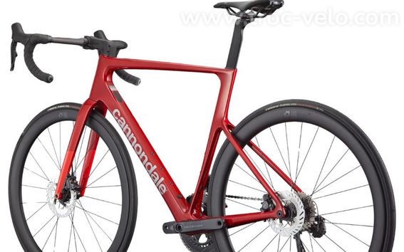 Vélo de Route Cannondale Supersix Evo 2 Ultegra DI2 Rouge – Taille S/M 51 – 2025 - 3