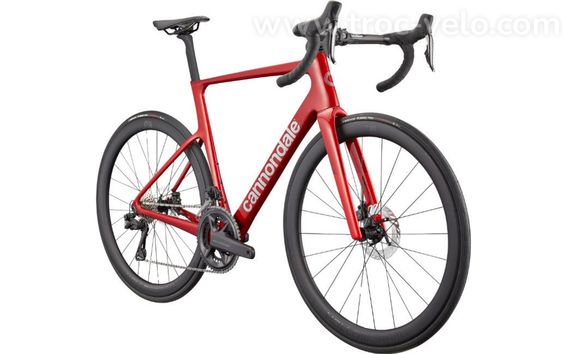 Vélo de Route Cannondale Supersix Evo 2 Ultegra DI2 Rouge – Taille S/M 51 – 2025 - 2