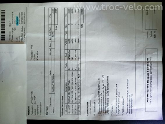 VTT Canyon EXEED CF SL 8.0 PRO RACE Tout carbone - 8