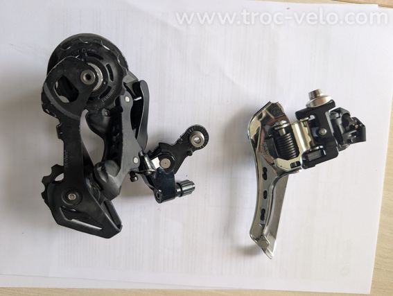 Dérailleurs Av et Ar Shimano 105 R7000 - 3