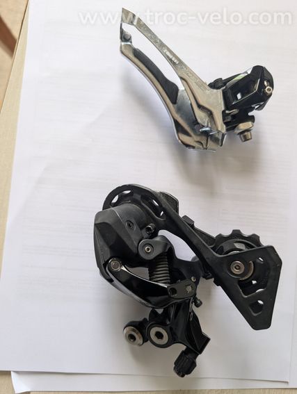 Dérailleurs Av et Ar Shimano 105 R7000 - 2