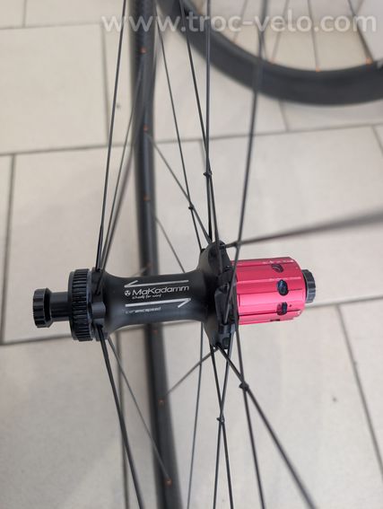 Paire de roues Makadamm Evora Xpremium 55 disc boyau - 2
