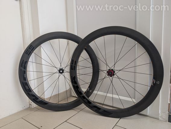 Paire de roues Makadamm Evora Xpremium 55 disc boyau - 4