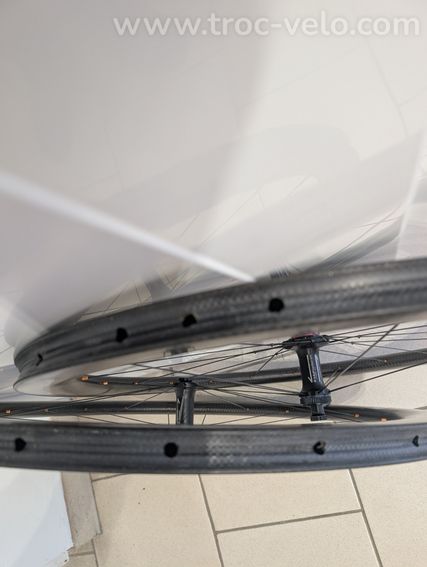 Paire de roues Makadamm Evora Xpremium 55 disc boyau - 6