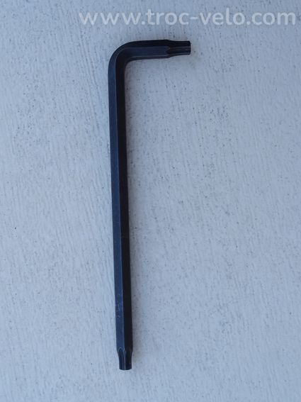 Outil clé longue coudée TORX T30 acier de qualité neuve - 4
