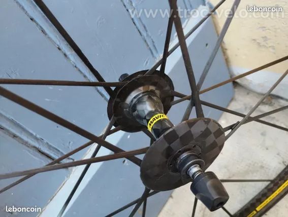 Roues carbone mavic Cosmic ultimate service course, vélo route course - 3