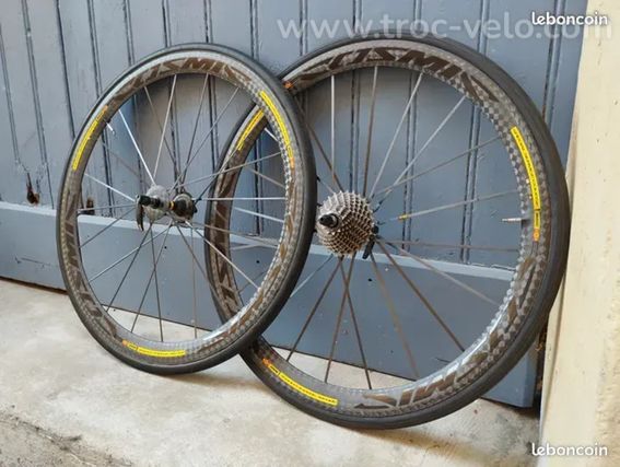 Roues carbone mavic Cosmic ultimate service course, vélo route course - 5