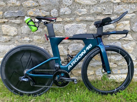 Vélo CLM Argon 18 E-119 Tri+ Disc 2024 en sram - 3