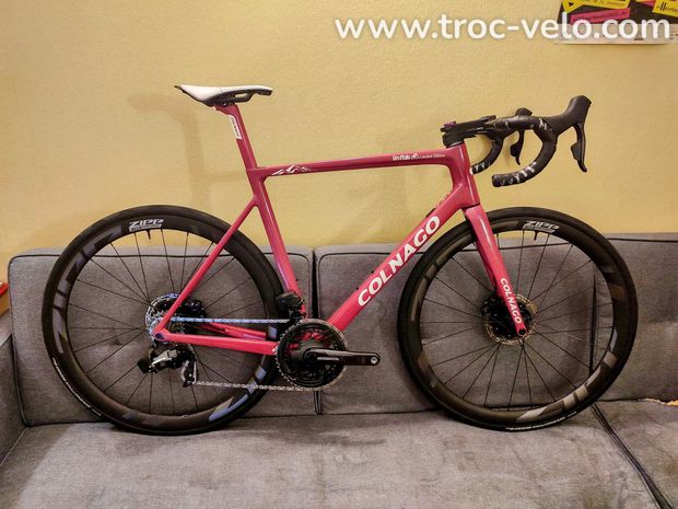 COLNAGO V3RS FORCE/ZIPP/CAPTEUR PUISSANCE sram axs 303 firecrest carbones - 1