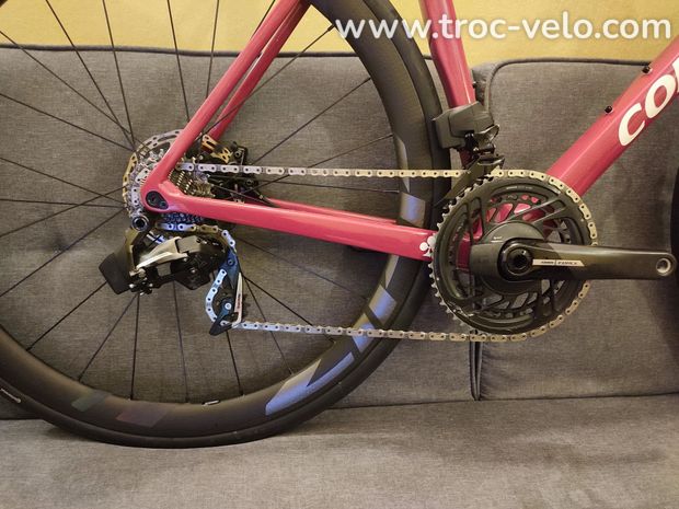 COLNAGO V3RS FORCE/ZIPP/CAPTEUR PUISSANCE sram axs 303 firecrest carbones - 3