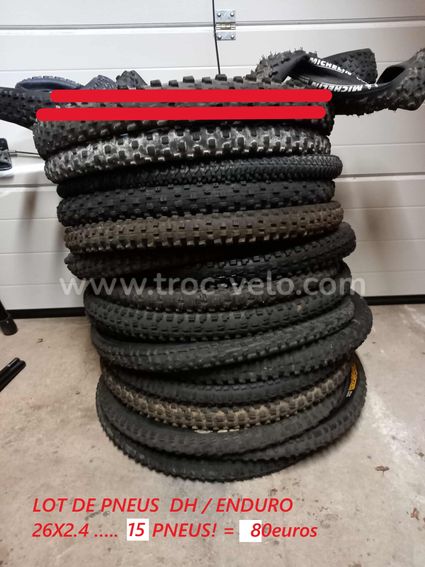 LOT DE PNEUS DH / ENDURO --- MAXXIS - NOKIAN