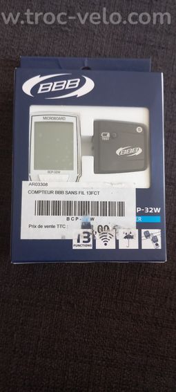 Compteur vélo sans fil BCP 32 W - 2