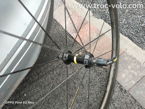 Roue avant mavic cosmic pro carbon SL UST - 2