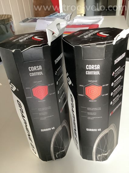 Paire pneus Vittoria corsa control G2.0 TLR 25’’ - 2