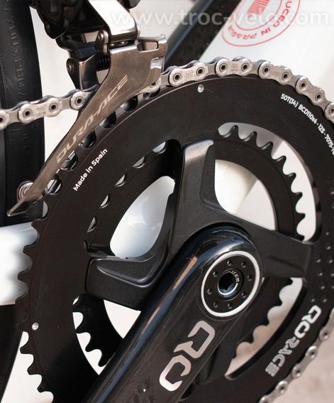 Pédalier carbone QO RACE 571g Shimano/SRAM 12V - 7