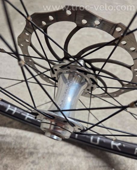 Paire de roues Touring/bikepacking H+Son Chris king - 3