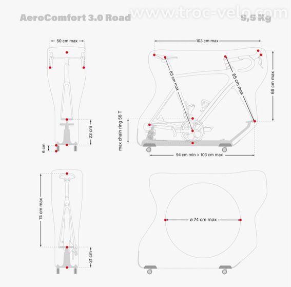 Valise SCICON AEROCOMFORT ROAD 3.0 - 7