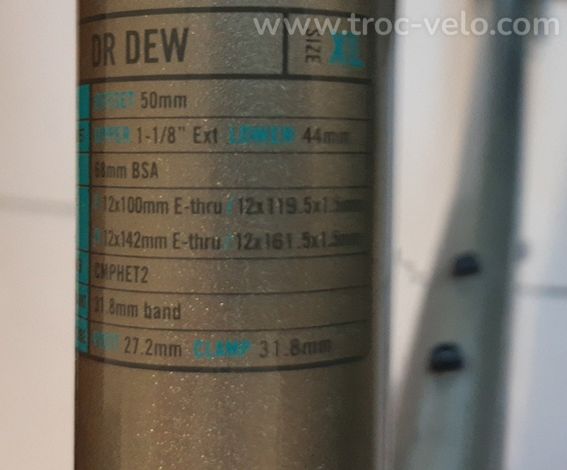 Cadre Kona Dr Dew acier XL - 2