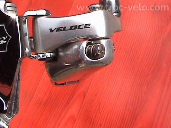 Dérailleur avt Campagnolo Véloce à collier 2 plateaux (9/10/11 v) - 2