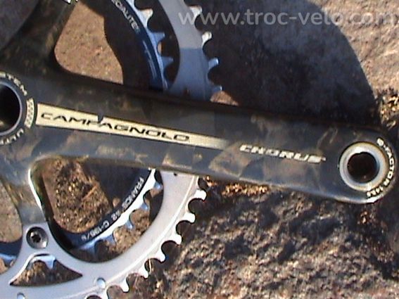 Pédalier campagnolo Chorus carbon Ultra Torque (2X10) - 3
