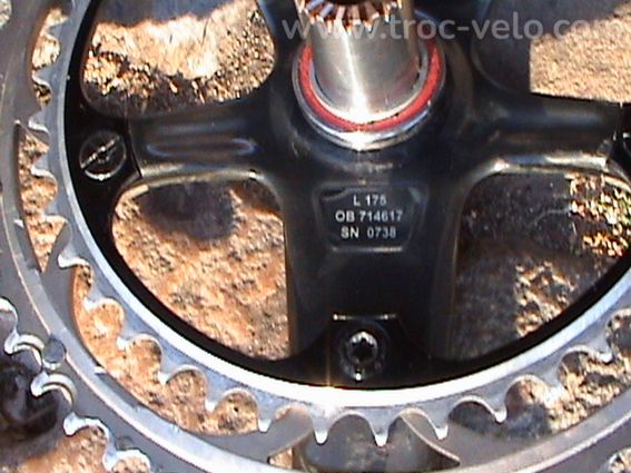 Pédalier campagnolo Chorus carbon Ultra Torque (2X10) - 4